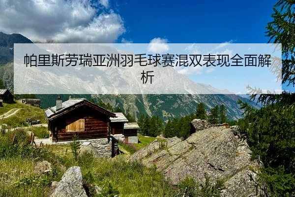 帕里斯劳瑞亚洲羽毛球赛混双表现全面解析